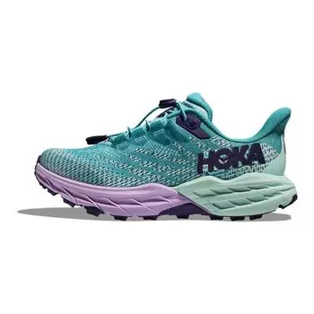 Детские кроссовки HOKA Speedgoat 5 Kids Ocean Mist Lilac, синие, сиреневые-туманные 1134470-OMLM 39.5