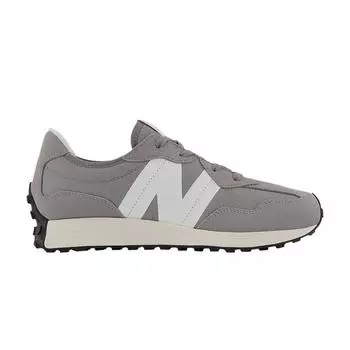 Детские кроссовки New Balance 327 Big Kid Marblehead серо-белые GS327GR 37