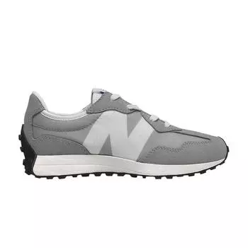 Детские кроссовки New Balance 327 Big Kid Marblehead серо-белые YS327CKA