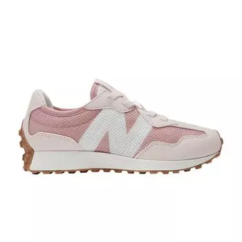 Детские кроссовки New Balance 327 Bungee Little Kid Pink Moon, кварц-розовый PH327MG 32.5