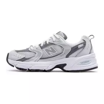 Детские кроссовки New Balance 530 Big Kid Grey Matter серебристо-металлик GR530CB