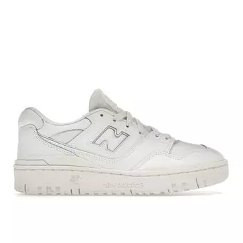 Детские кроссовки New Balance 550 Big Kid Triple White Off-White Grey GSB550WW 36