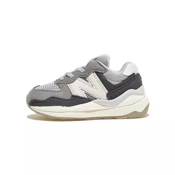 Детские кроссовки New Balance 57/40 Bungee Toddler Castlerock Moonbeam серые IV5740RT 26