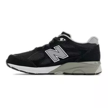 Детские кроссовки New Balance 990v3 Big Kid черные серые GC990BS3 37