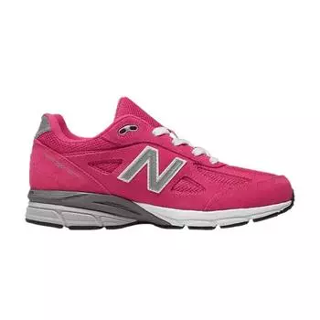 Детские кроссовки New Balance 990v4 Kid Pink Silver KJ990PEG 37.5