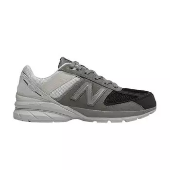 Детские кроссовки New Balance 990v5 Big Kid Marblehead Серые Nimbus-Cloud GC990MN5