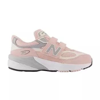 Детские кроссовки New Balance 990v6 Big Kid Pink Haze белые PV990PK6