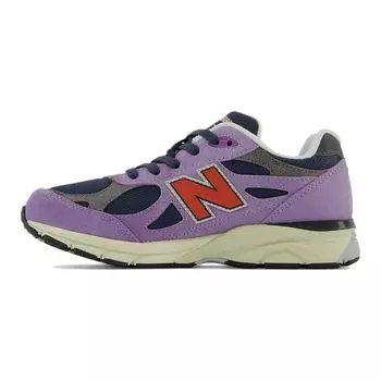 Детские кроссовки New Balance Teddy Santis x 990v3 Big Kid Raw Amethyst Purple Team-Orange GC990TD3 40