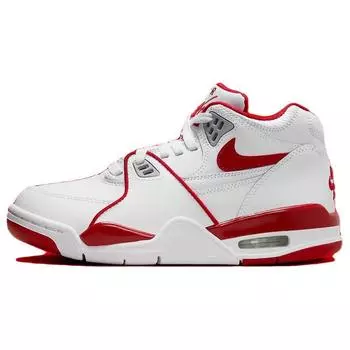 Детские кроссовки Nike Air Flight 89 GS Alternate 89 Бело-огненно-красные HF0406-101 38.5