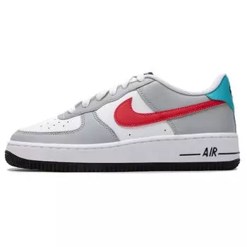 Детские кроссовки Nike Air Force 1 LE GS Grey Red Blue White University-Red HF0743-161 35.5