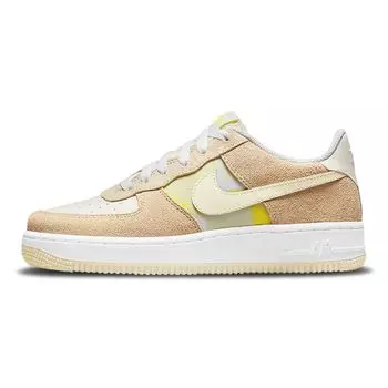 Детские кроссовки Nike Air Force 1 Low GS Lemon Drop Белый кашемир DM9476-700 35.5
