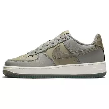 Детские кроссовки Nike Air Force 1 Low LV8 GS Dark Stucco Medium Olive Зеленый нейтрально-оливковый Phantom FQ6948-001 36