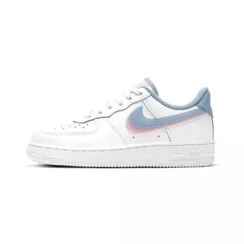 Детские кроссовки Nike Air Force 1 LV8 PS Double Swoosh White Arctic-Punch Light-Armory-Blue DD1856-100