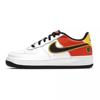 Детские кроссовки Nike Air Force 1 LV8 GS Roswell Rayguns White Orange-Flash Amarillo DD9530-100 35.5