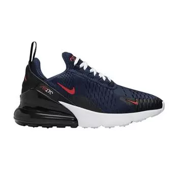 Детские кроссовки Nike Air Max 270 GS Midnight Navy Picante Red Blue Black Summit-White 943345-410