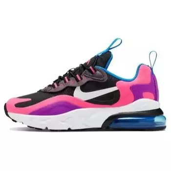 Детские кроссовки Nike Air Max 270 React PS Hyper Pink Black White-Hyper-Pink-Vivid-Purple BQ0100-001