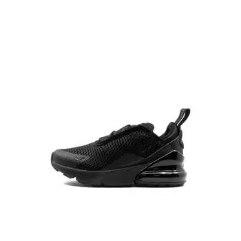 детские кроссовки Nike Air Max 270 Triple Black (PS) AO2372-006