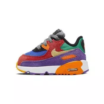 Детские кроссовки Nike Air Max 90 TD Viotech разноцветные CJ0935-600