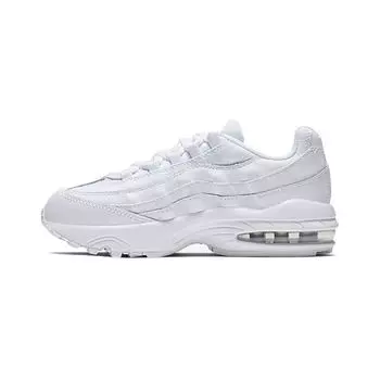 Детские кроссовки Nike Air Max 95 PS White Metallic Silver Pure-Platinum 905461-104