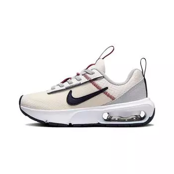 Детские кроссовки Nike Air Max Interlock Lite PS Phantom Dark Obsidian кремовые светло-дымчато-серые Team-Red DH9394-006 28