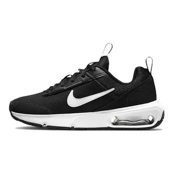 Детские кроссовки Nike Air Max Interlock Lite GS черные антрацитовые волчье-серые белые DH9393-002 35.5