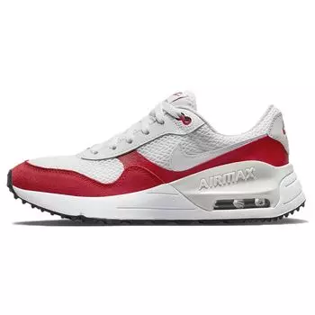 Детские кроссовки Nike Air Max SYSTM GS White University Red Photon-Dust DQ0284-108 37.5