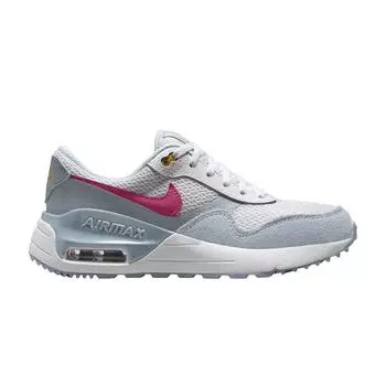 Детские кроссовки Nike Air Max SYSTM GS White Pinksicle Blue-Tint Light-Armory-Blue DQ0284-113 36