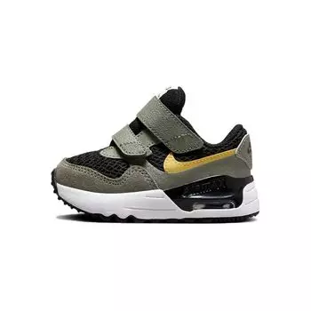 Детские кроссовки Nike Air Max SYSTM TD Dark Stucco Saturn Gold Green Black DQ0286-007 23.5