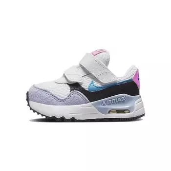 Детские кроссовки Nike Air Max SYSTM TD White Blue Lightning Black Blue-Whisper DQ0286-106 25