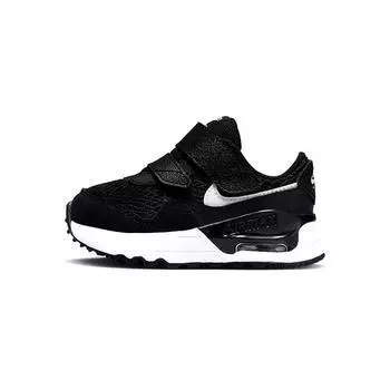 Детские кроссовки Nike Air Max SYSTM TD Black Wolf Grey белые DQ0286-001 22