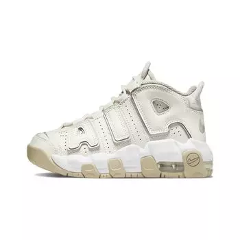 Детские кроссовки Nike Air More Uptempo PS Phantom Sand Drift кремово-белые Sanddrift DM1026-001 33