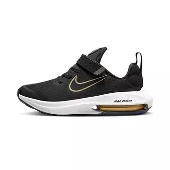 Детские кроссовки Nike Air Zoom Arcadia 2 PS Black Metallic Gold Wolf-Grey White DM8492-001 28