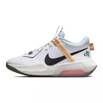 Детские кроссовки Nike Air Zoom Crossover GS Playful Graphics Белый кокосово-молочный безопасный оранжевый DX6051-101 36.5
