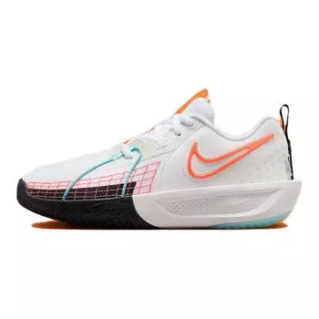 Детские кроссовки Nike Air Zoom GT Cut 3 GS CHBL White Safety-Orange Copa HF5732-141 32