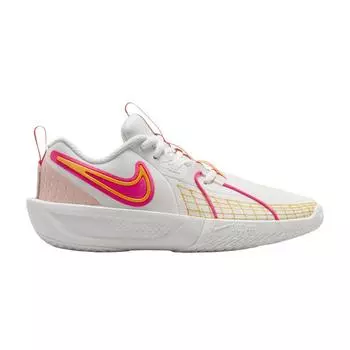 Детские кроссовки Nike Air Zoom GT Cut 3 GS Summit White Arctic Orange Hyper-Pink University-Gold FD7033-102