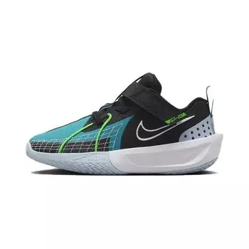 Детские кроссовки Nike Air Zoom GT Cut 3 PS Black Aquamarine Light-Armory-Blue White FD7034-003 28