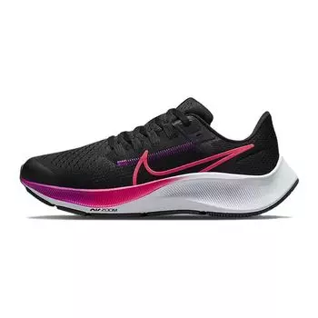 Детские кроссовки Nike Air Zoom Pegasus 38 GS Black Hyper Violet Football-серый белый CZ4178-021 36