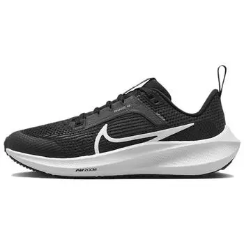 Детские кроссовки Nike Air Zoom Pegasus 40 GS черно-белые железно-серые DX2498-001 35.5