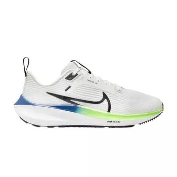 Детские кроссовки Nike Air Zoom Pegasus 40 GS Platinum Tint Green Strike Белый Черный DX2498-006 32