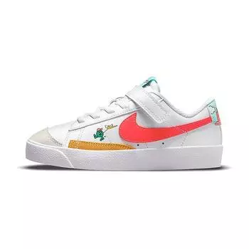 Детские кроссовки Nike Blazer Low 77 BP Creative Adventures White Game-Royal Black DJ5203-164 35