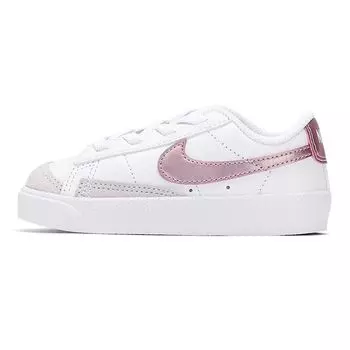 Детские кроссовки Nike Blazer Low 77 TD White Pink Glaze DA4076-105 US 5C