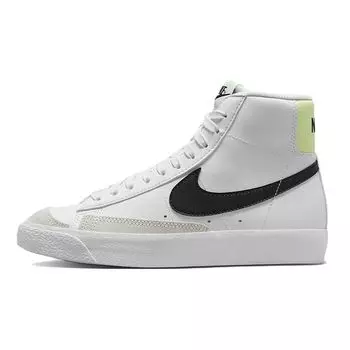 Детские кроссовки Nike Blazer Mid 77 GS White Black Volt Barely-Volt DA4086-109 37.5