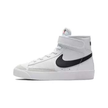 Детские кроссовки Nike Blazer Mid 77 PS White Black Team-Orange DA4087-100 28