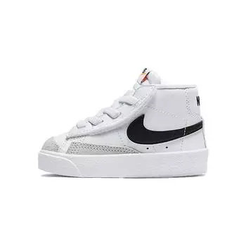 Детские кроссовки Nike Blazer Mid 77 TD White Black Team-Orange DA4088-100