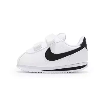 Детские кроссовки Nike Cortez Basic SL TD White Black 904769-102