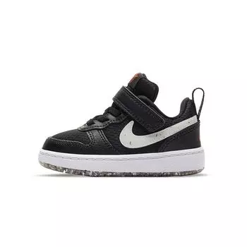 Детские кроссовки Nike Court Borough Low 2 SE TD Black Speckle Ярко-малиново-белые CZ7152-001 23.5