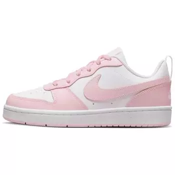 Детские кроссовки Nike Court Borough Low 2 SE GS White Pink Foam DQ0492-100 40
