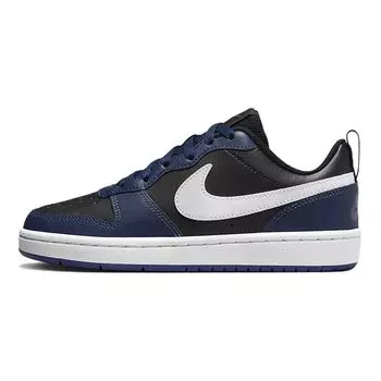 Детские кроссовки Nike Court Borough Low 2 GS Midnight Navy Black Blue Dark-Purple-Dust White BQ5448-404 38.5