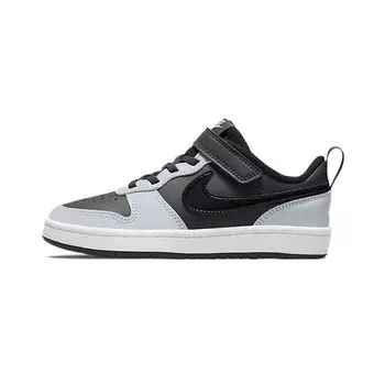 Детские кроссовки Nike Court Borough Low 2 PS Anthracite Stadium Grey Pure Platinum Black BQ5451-014 35