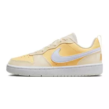 Детские кроссовки Nike Court Borough Low Recraft GS Pale Ivory Melon Tint Кремово-белый футбольно-серый DV5456-107 40
